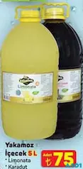 YAKAMOZ İÇECKE LİMONATA 5 L
